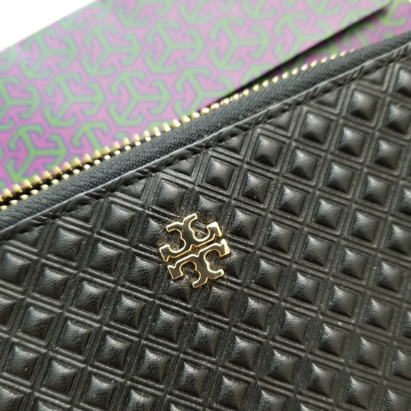 Tory Burch Marion Embossed Zip Wallet Wri… - Picture 6 of 8